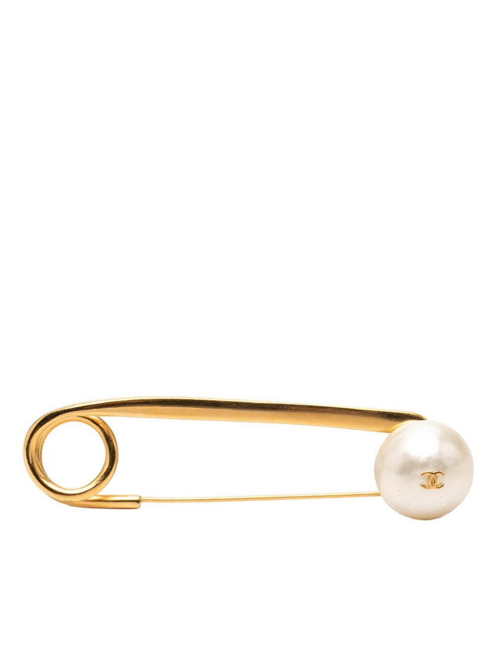 Chanel Cc Logo Brooch Metal #287726C98B